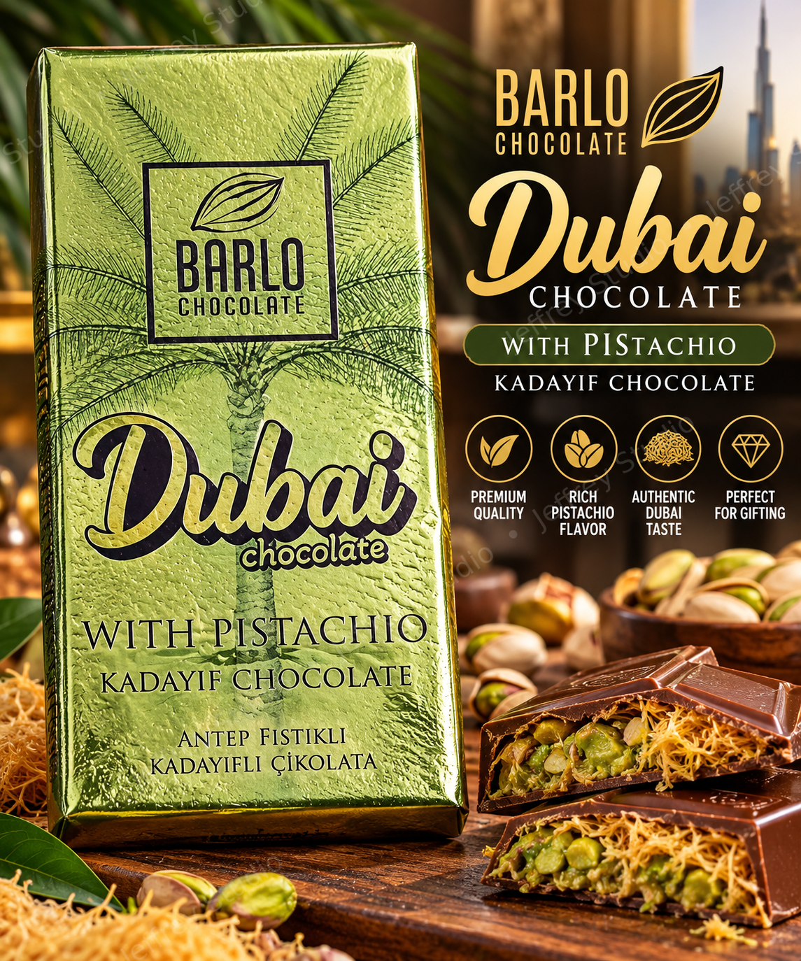 Featured Dubai pistachio chocolate